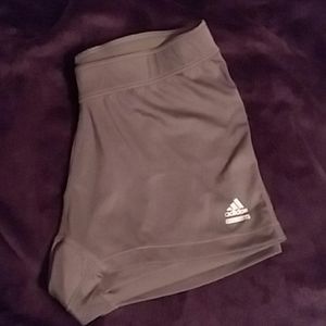 Adidas grey shorts